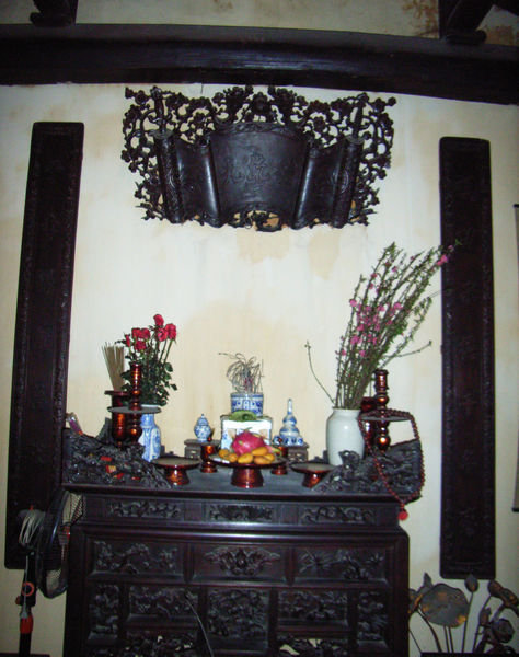 Altar at House 87, Mã Mây street