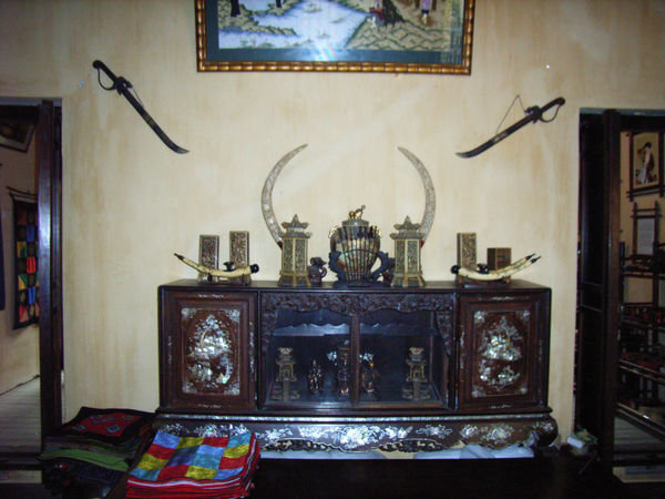 One of the rooms at House 87, Mã Mây street 