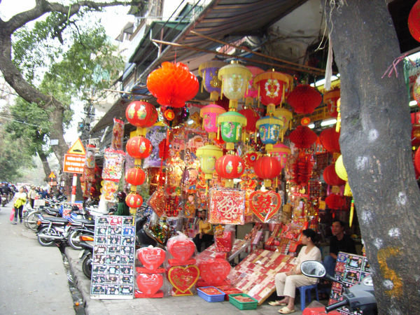 Hàng Mã street in the Old Quarter