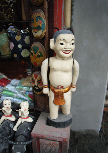 Chú Tễu - one of the water puppets