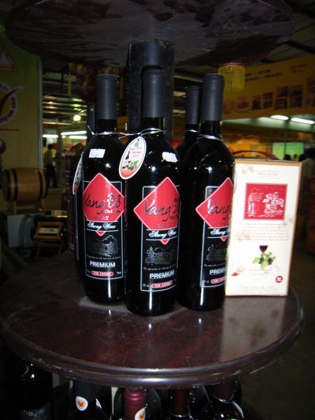 Red wine from Đà Lạt