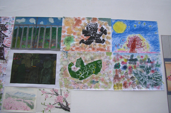 Paintings by Japanese kids 