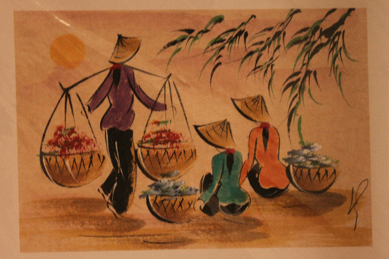 Painting from Huế city