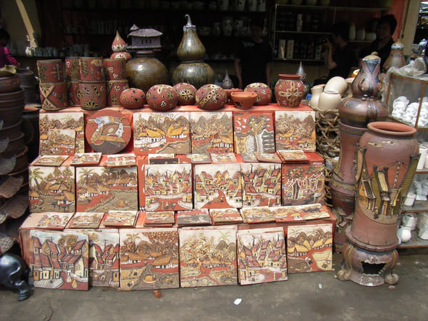 Ceramic tile paintings
