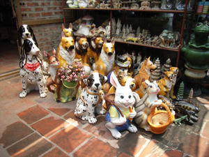 Ceramic animals