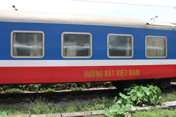 Train from Hanoi railway station