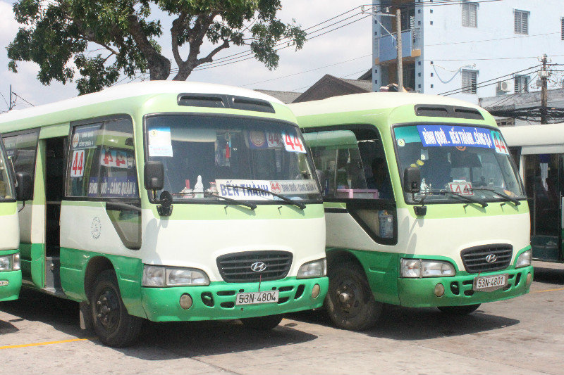Bus No. 44 in Sài Gòn (city bus)