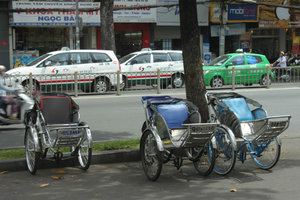 Cyclos & taxis in Sài Gòn