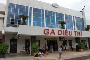 Diêu Trì railway station in Quy Nhơn city