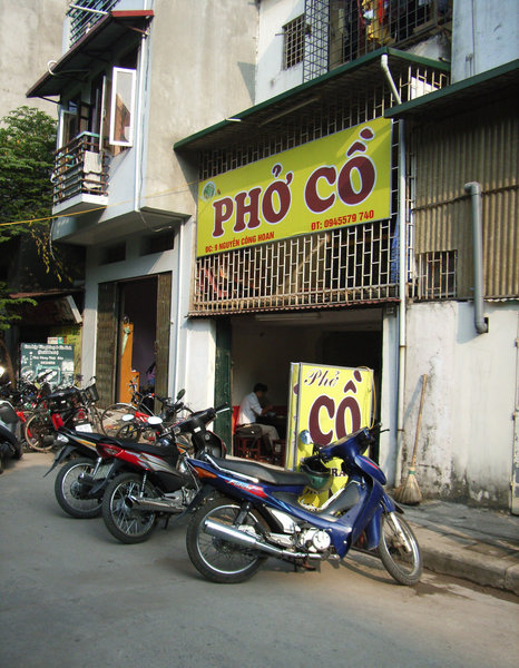 One of normal Phở restaurants 