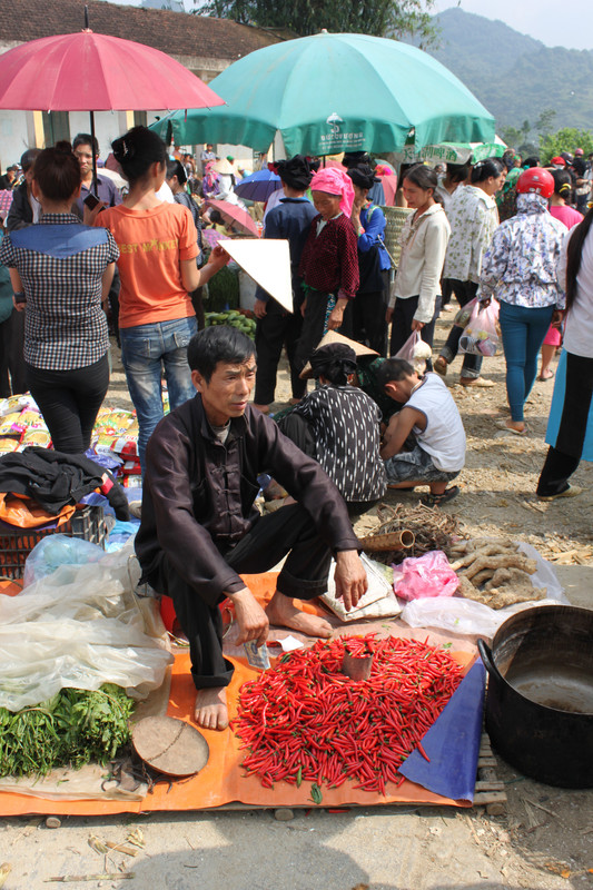 Sunday market in Hà Giang province