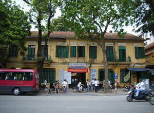 One of old French buildings