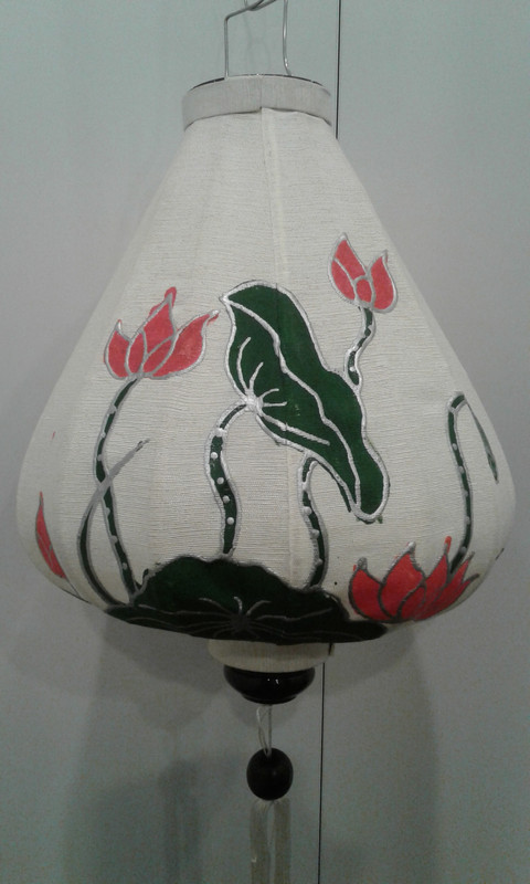 Vietnamese lantern (Lotus image)