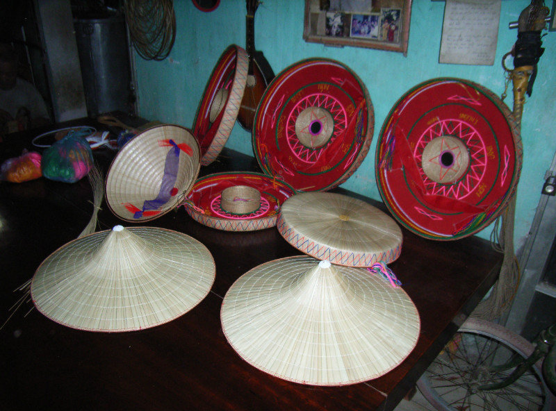 Some types of traditional hats, Hanoi
