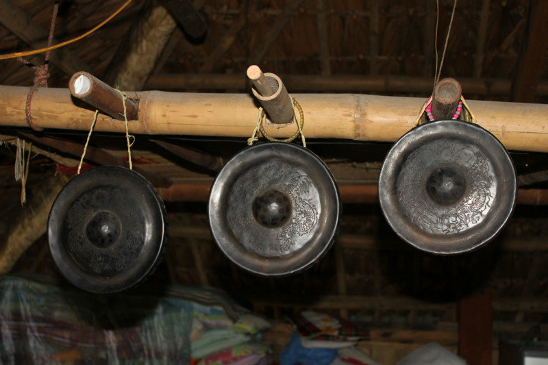 Gongs of the Thai ethnic people in Hòa Bình province