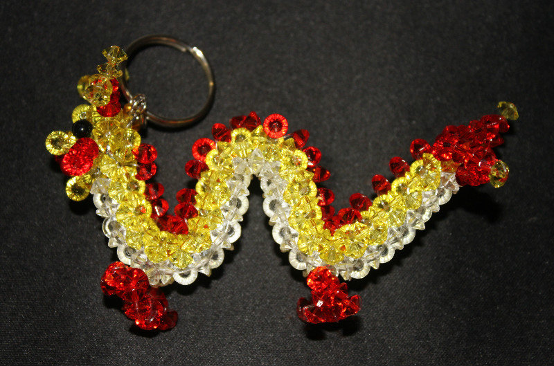 Dragon key ring