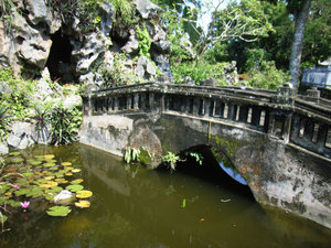 Bridge to the grotto