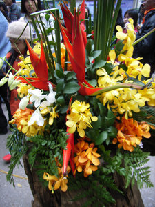 Flowers at the festival