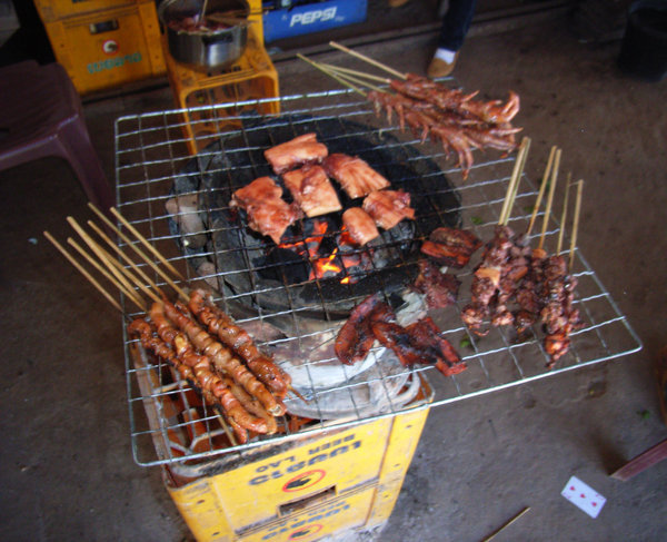 Lao barbecue