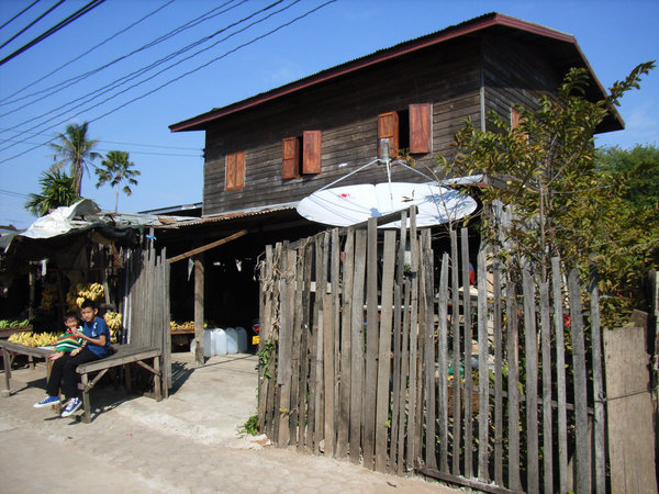A house in Savannakhet town