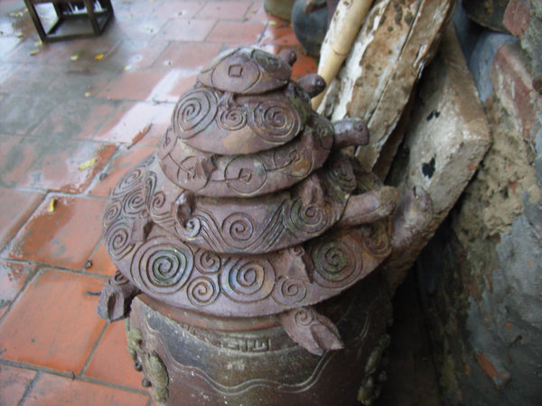 Ceramic tortoises