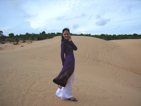 Sand dunes in Mũi Né