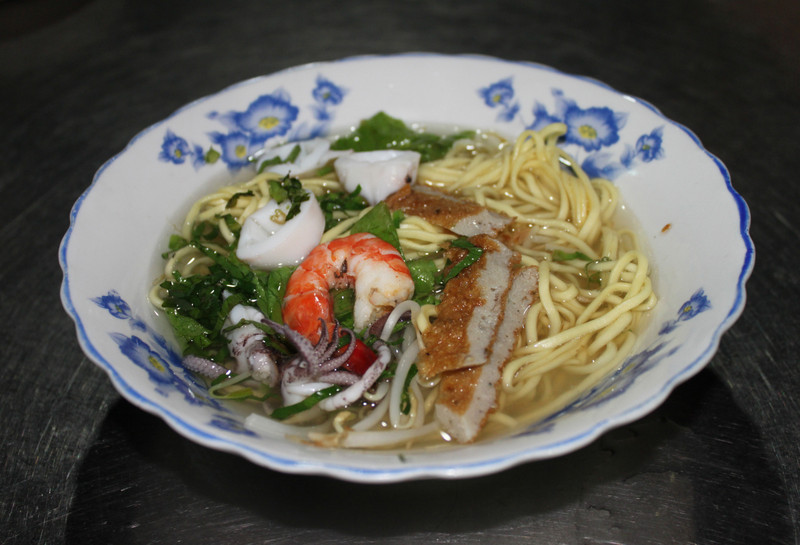 Seafood fried noodles - Hà Tiên town