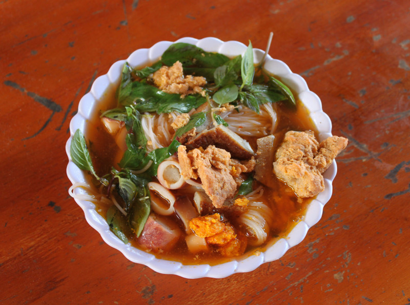 Squid noodle soup (Phở mực) - Phú Quốc island
