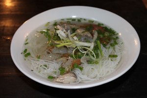 Jelly fish noodle soup (Bún sứa) - Nha Trang city