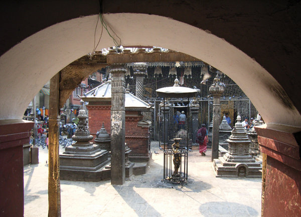 A temple at Indra Chowk