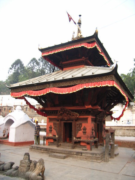 A temple at Pashupati area