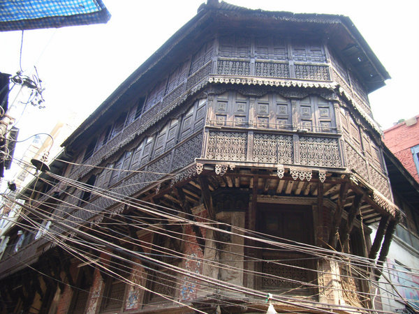 One of old houses in Kathmandu