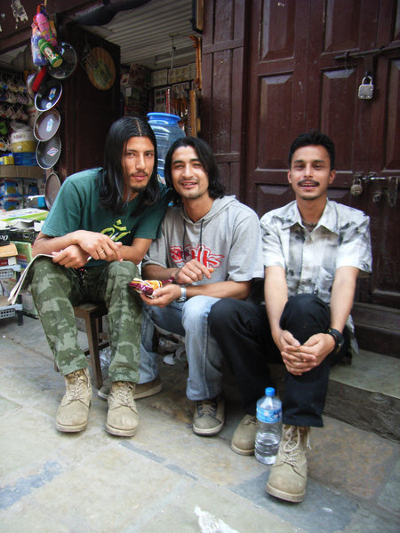 3 Nepalese boys