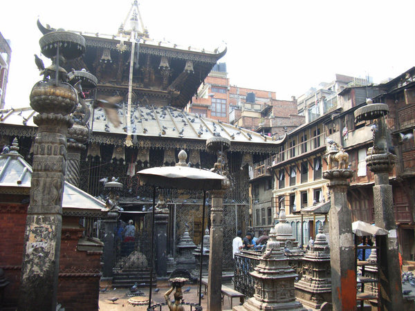 A temple at Indra Chowk