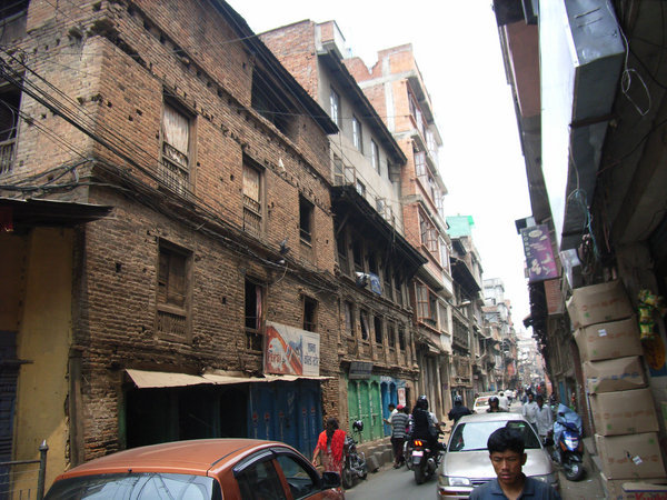 A street in Kathmandu