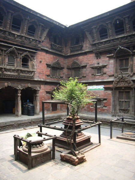 A temple on Kathmandu square