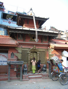 A temple at Thamel