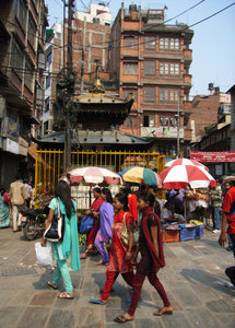 A temple at Indra Chowk 