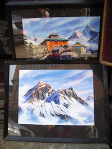 A painting shop at Indra Chowk