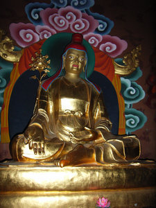 Inside Bouddhanath temple