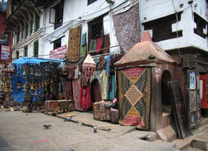 A shop at Kathmandu square