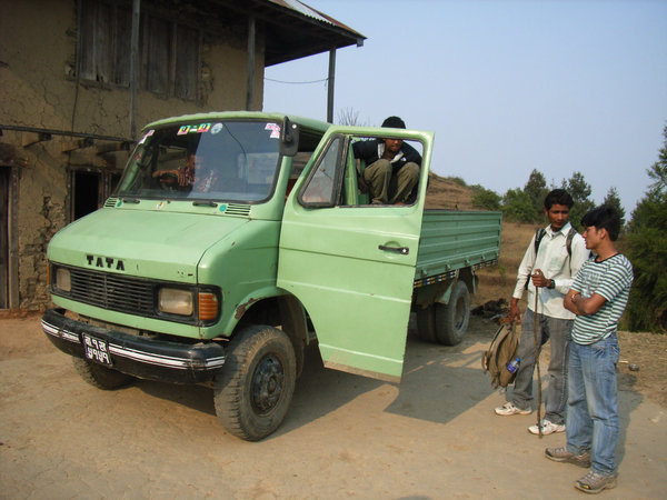 Truck to Nagarkot