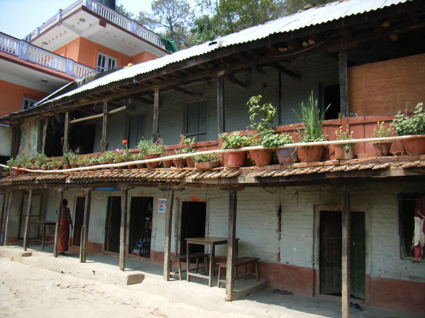 A house on the trekking route