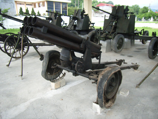 Vietnamese weapon at the museum