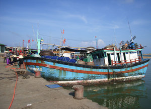 Phú Yên fishing port - South central Vietnam