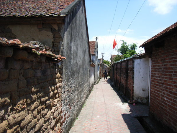 An alley in the village