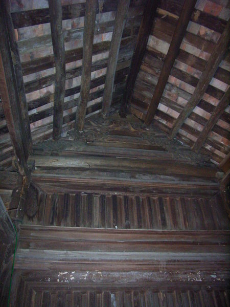 Ceiling at Mr. Hùng's house