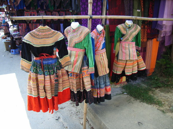 Traditional dresses of H'mong people