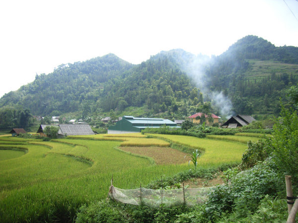 View of Bản Phố village