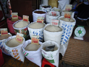 A rice shop in Cần Thơ